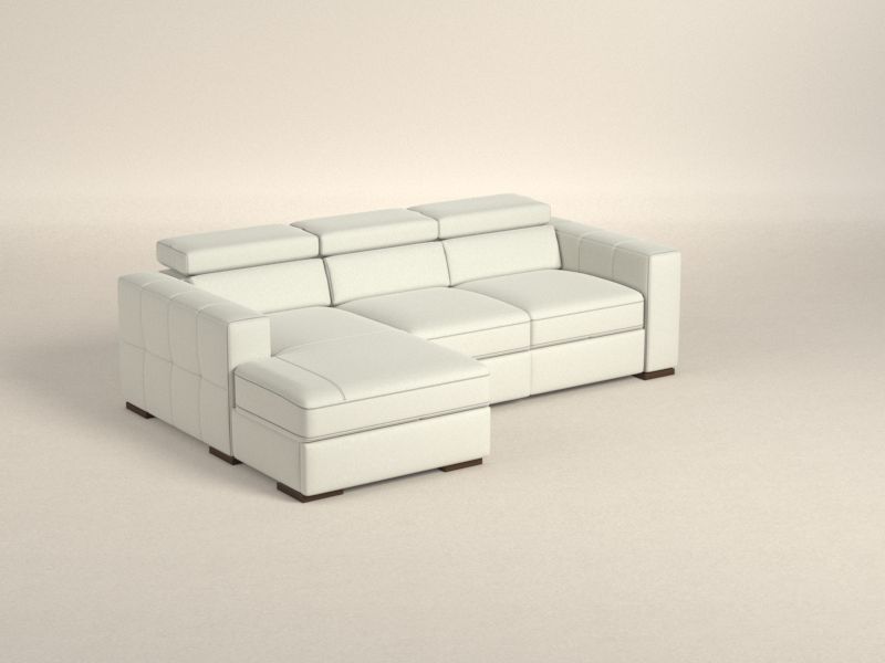 Preset default image - Click Sofa with Chaise on left side - Fabric