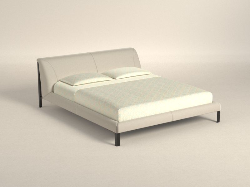 Preset default image - Diamante King Bed (Mattress 180x200) - Fabric