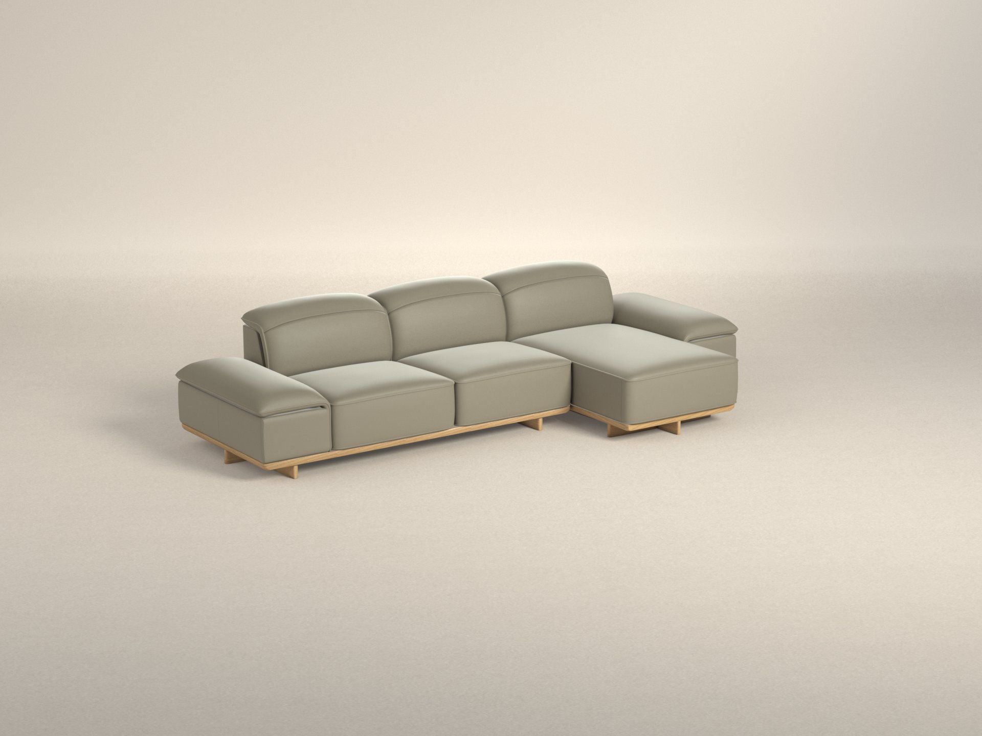 Preset default image - Adam Sofa with Chaise on right side - Leather