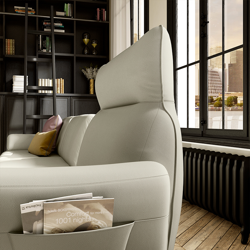 Natuzzi editorial - Pampered by a lotus flower