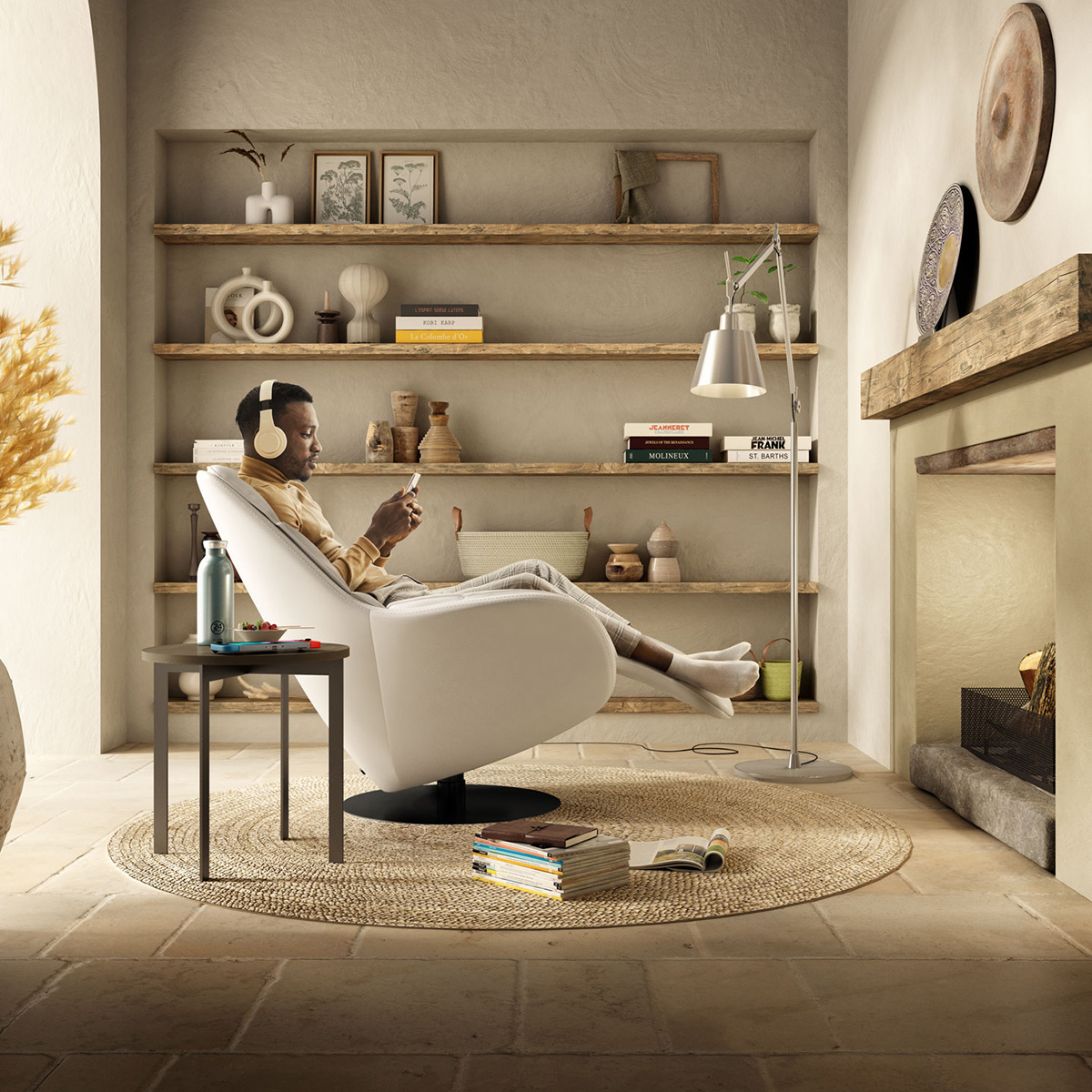 Natuzzi editorial - Your favorite position wherever you want