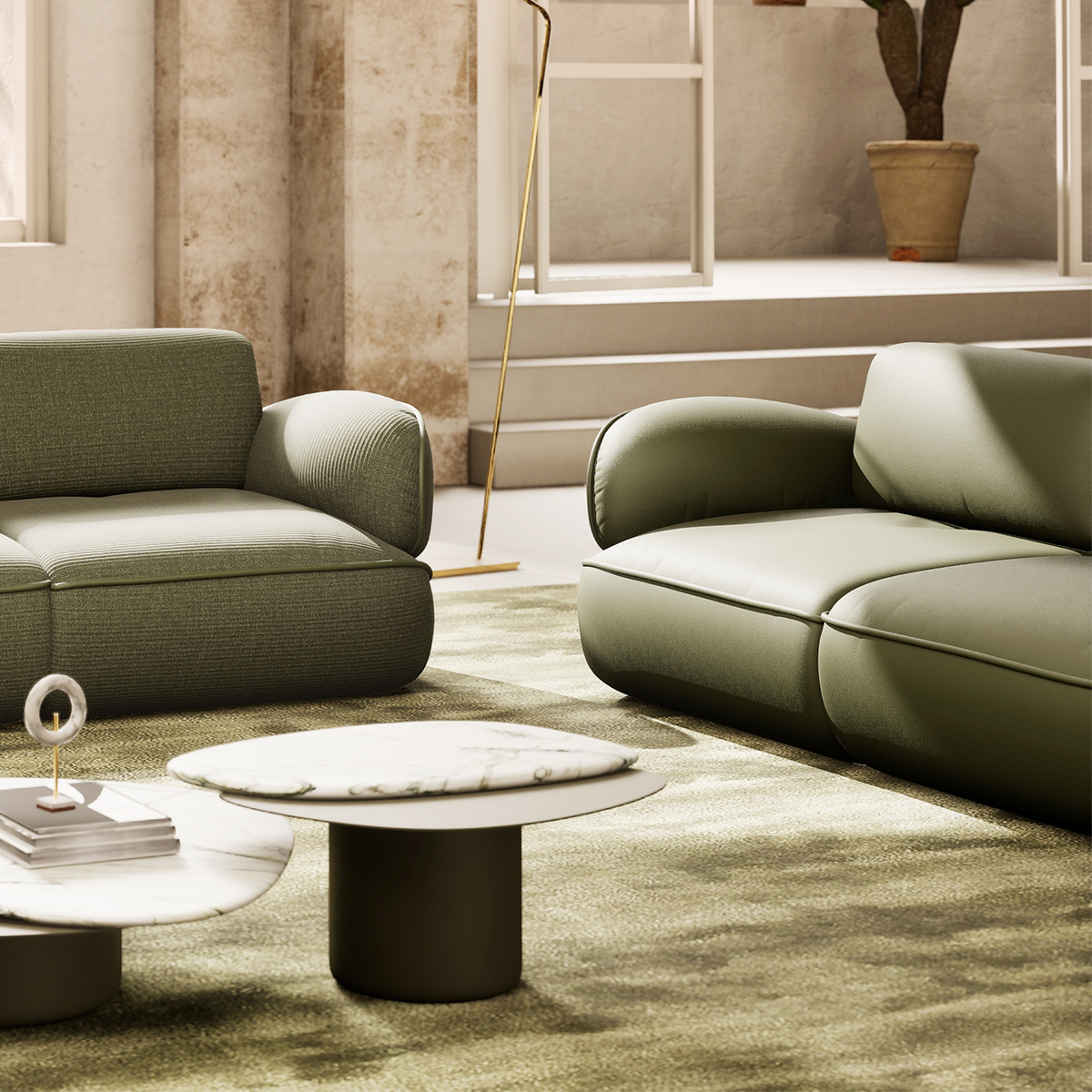 Natuzzi editorial - Versatility at its best